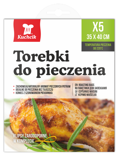 Torebki do piecz. 5 szt.